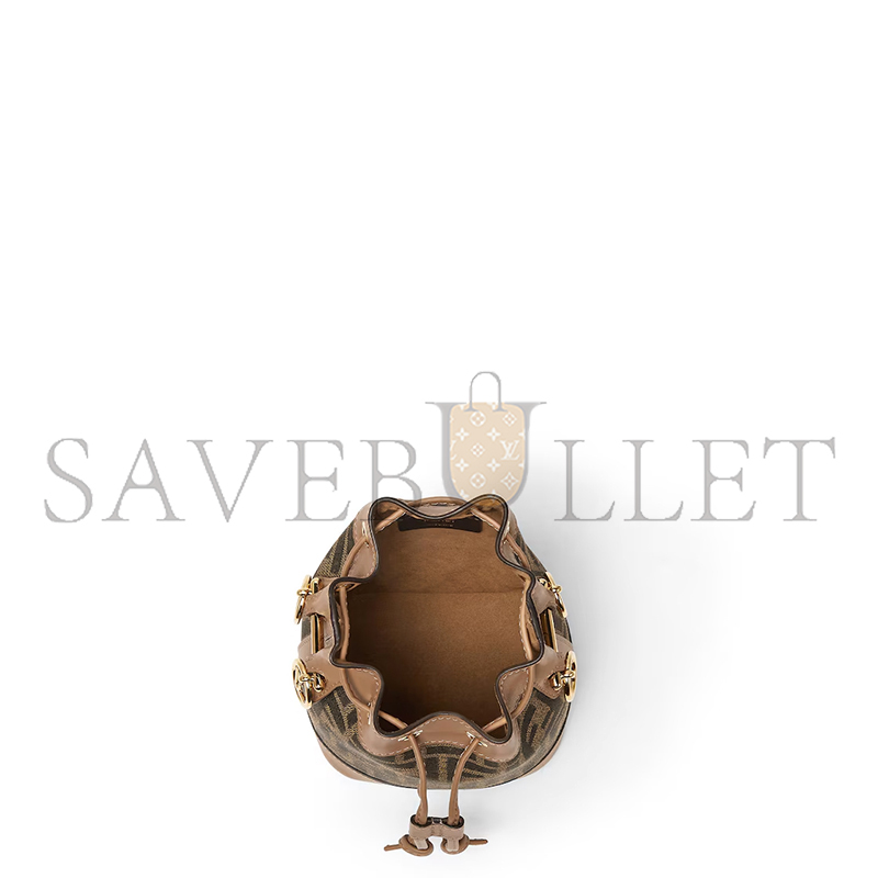 FENDI MON TRESOR FABRIC BROWN 8BS093ALP3F1AOE (18*14*12cm) FENDI MON TRESOR FABRIC BROWN 8BS093ALP3F1AOE (18*14*12cm)